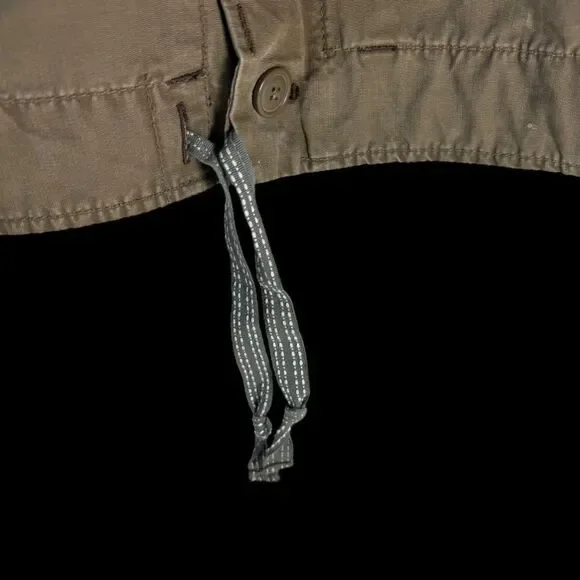 Gap 1969 Alpine Standard Issue Army Green‎ Military Style Utility Jacket Sz M